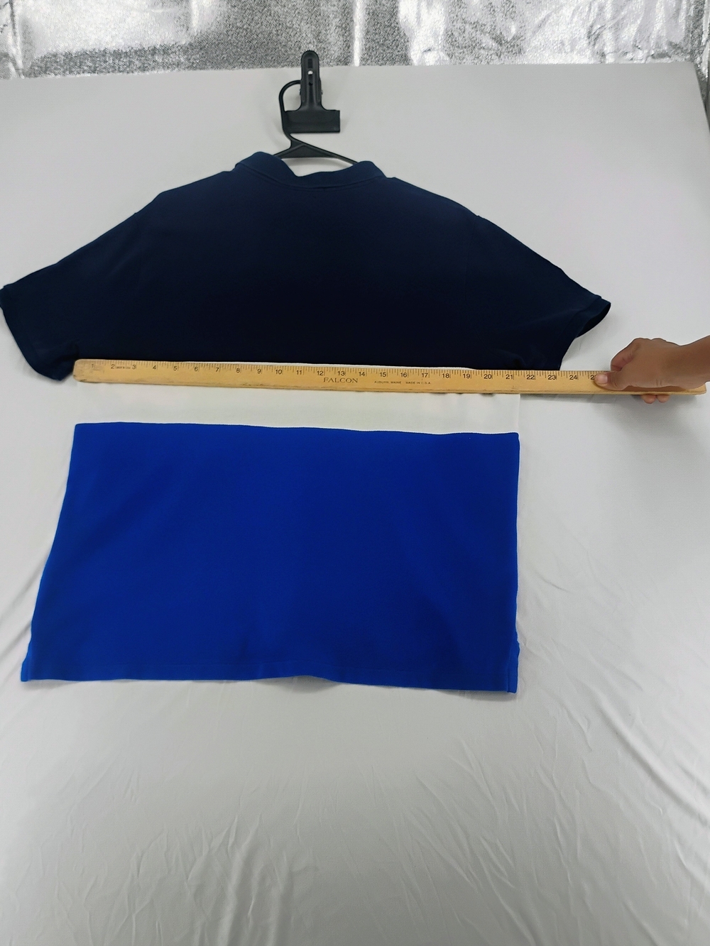 Polo by Ralph Lauren Boys' Navy/White/Royal Blue Colorblock Polo - Picture 4 of 5